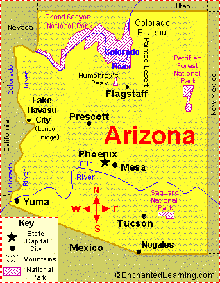 maps of arizona. Apartments in Arizona !